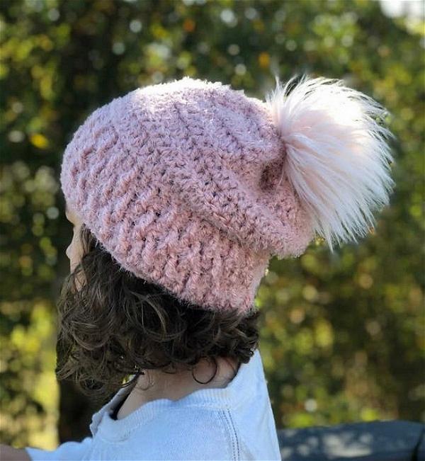 Cherry Blossom Slouchy Hat Pattern