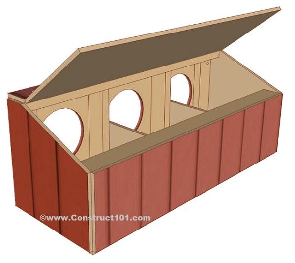 Chicken Coop Nest Box