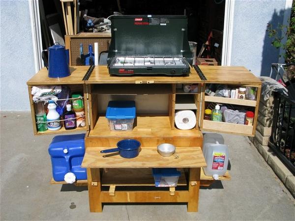 Chuck Box Camp Kitchen Design