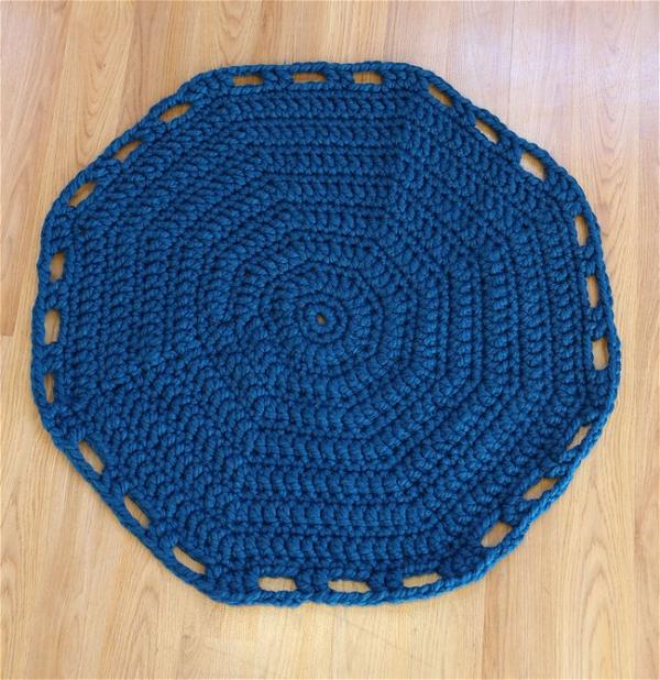 Circular Rug Crochet Pattern