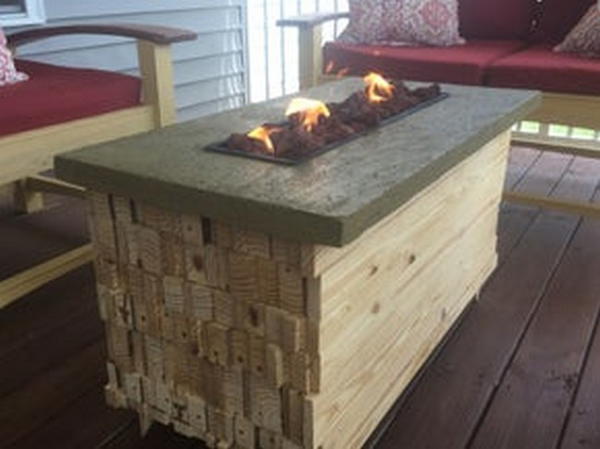 Coffee Table DIY Fire Pit