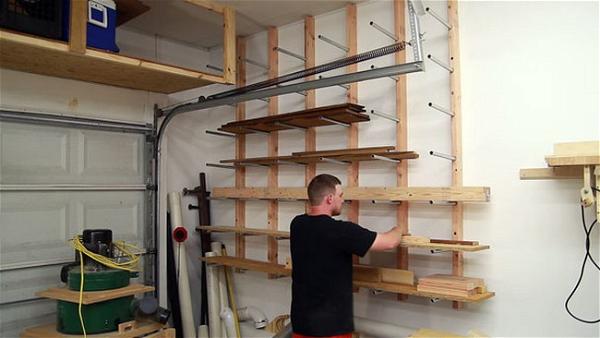 Conduit Lumber Storage rack