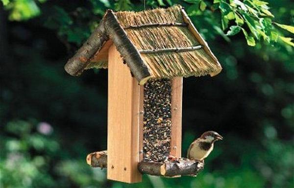 Cozy Cabin DIY Bird Feeder