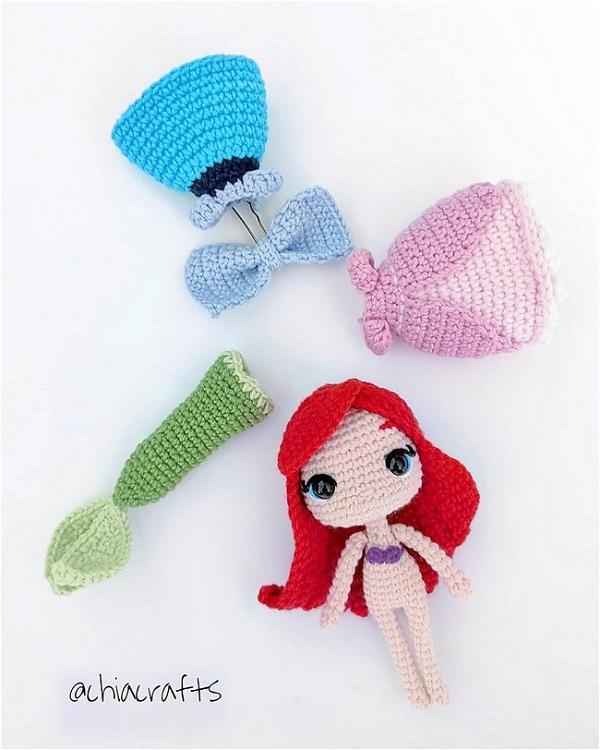 Crochet Little Mermaid Amigurumi Pattern