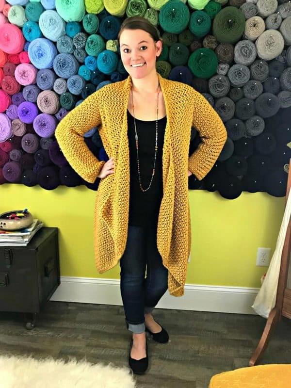 Crochet Sleeveless Cardigan