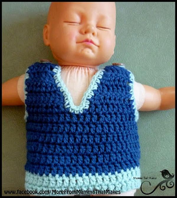 Crochet Vest for Babies