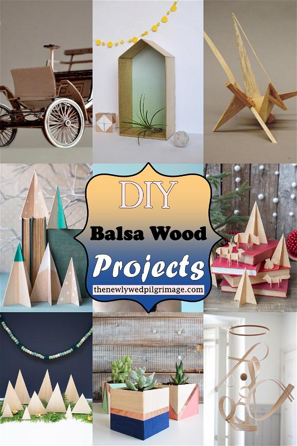 DIY Balsa Wood Projects