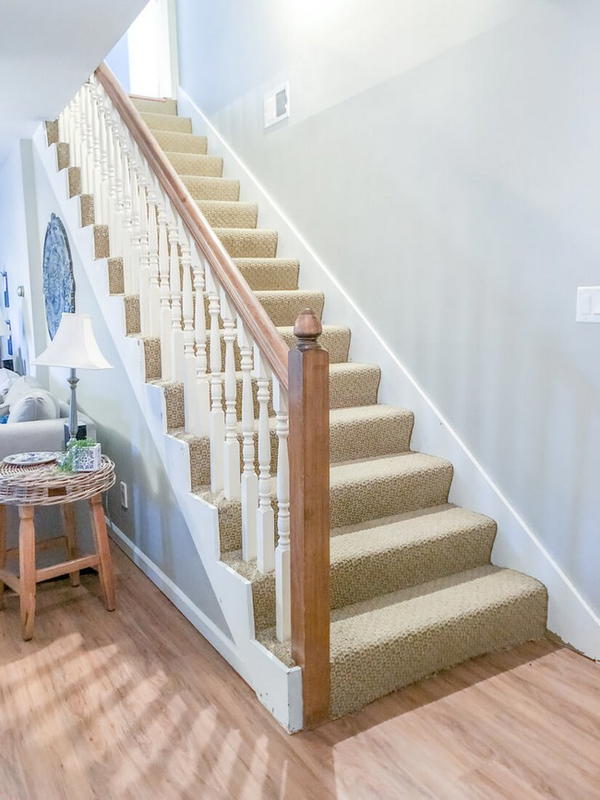 DIY Basement Stair Remodel