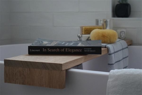 DIY Bathtub Shelf How To Make A Bath Tray