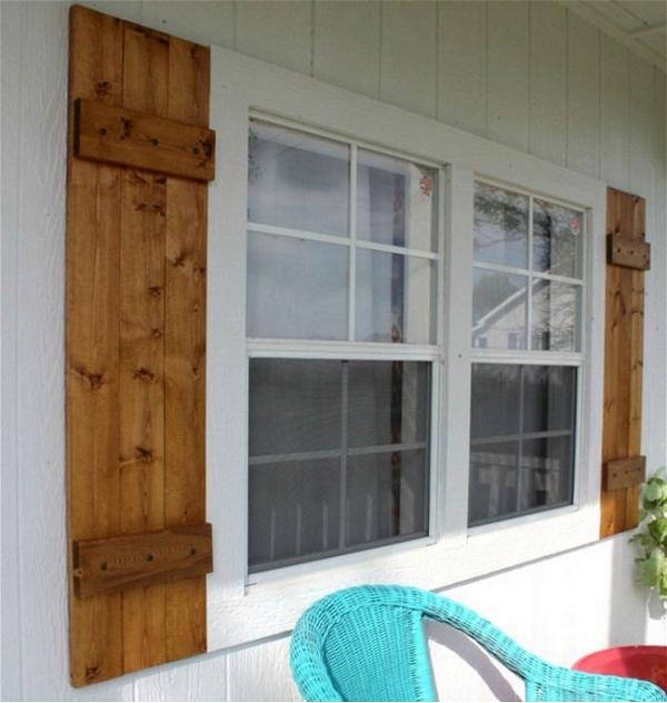 DIY Board And Batten Shutters