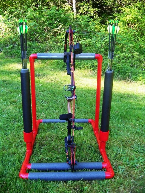 11 DIY Bow Rack Plans You Can Make Easily - Mint Design Blog