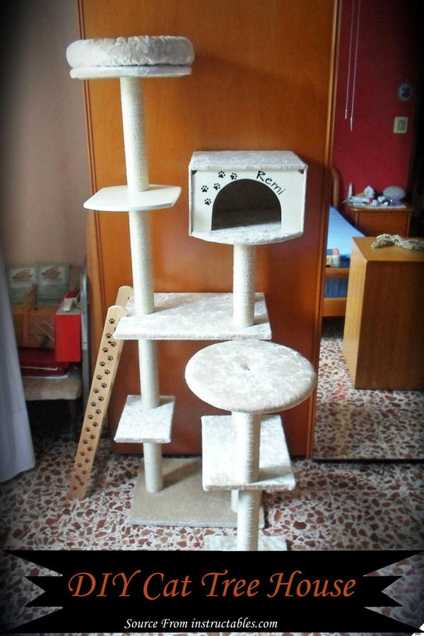 Cat tree outlet plans pvc