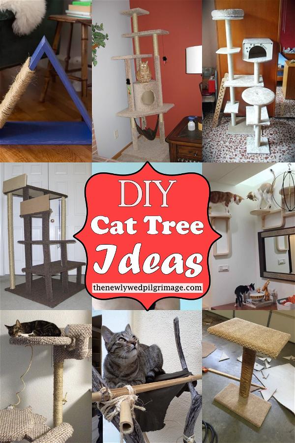 DIY Cat Tree Ideas 1