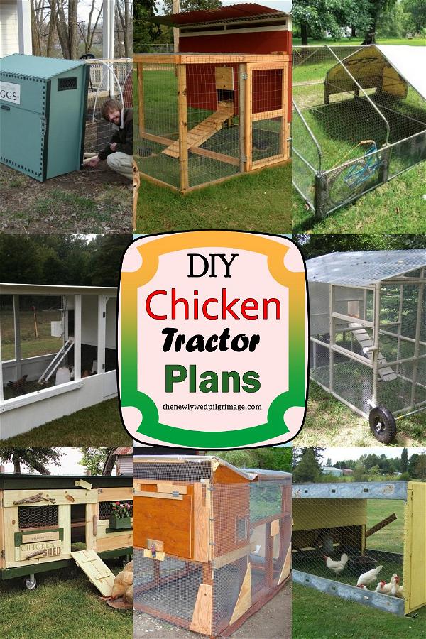 21 Free DIY Chicken Tractor Plans For Chicken Lovers - Mint Design Blog