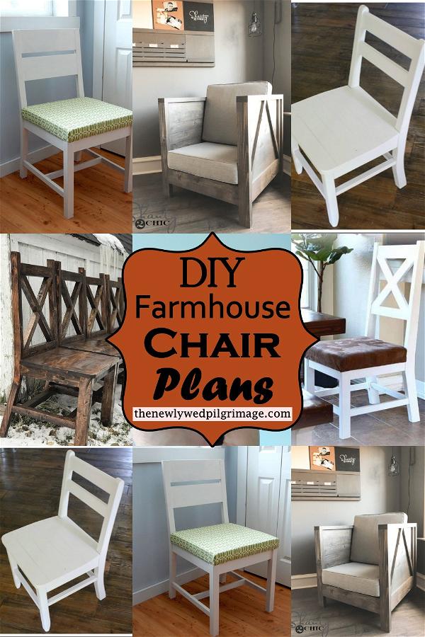 DIY Farmhouse Chair Plans 1