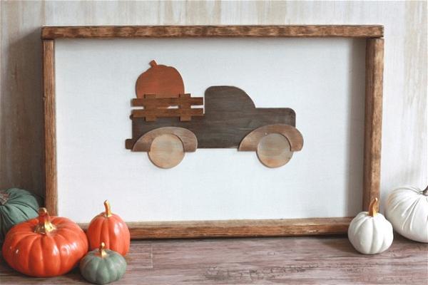 DIY Farmhouse Style Wood Sign
