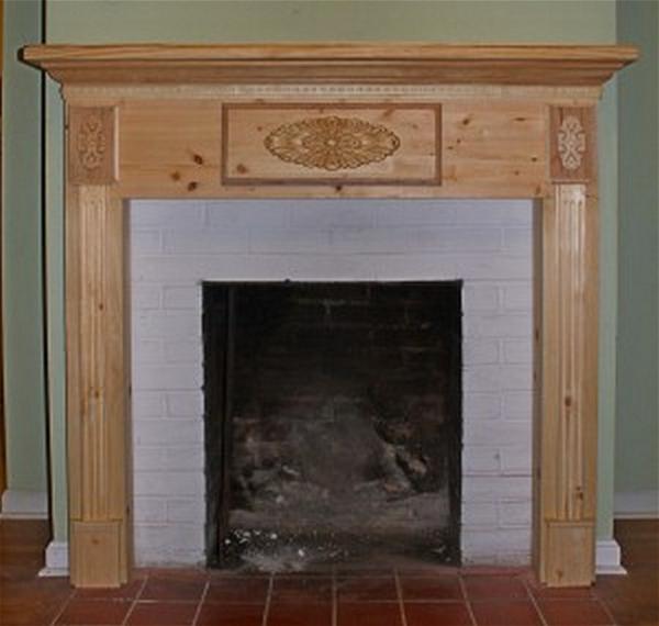 DIY Fireplace Mantel 1