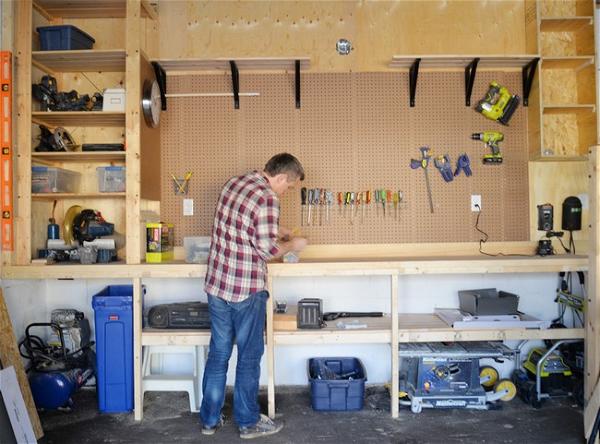 DIY Garage Storage Idea And Organization