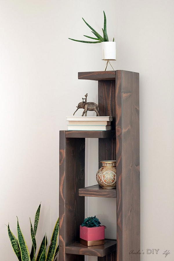 DIY Modern Bookshelf