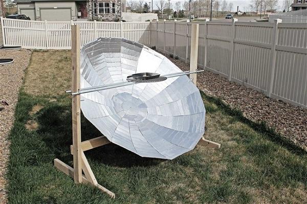 DIY Parabolic Solar Oven