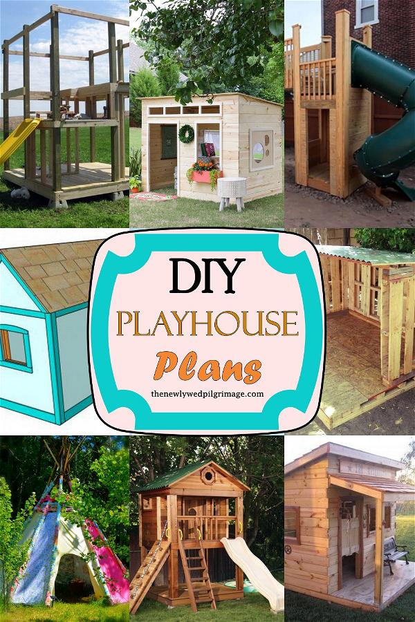 73 DIY Playhouse Plans For Kiddos Fun Mint Design Blog   DIY Playhouse Plans 1 