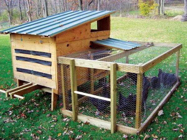 DIY Portable Chicken Coops