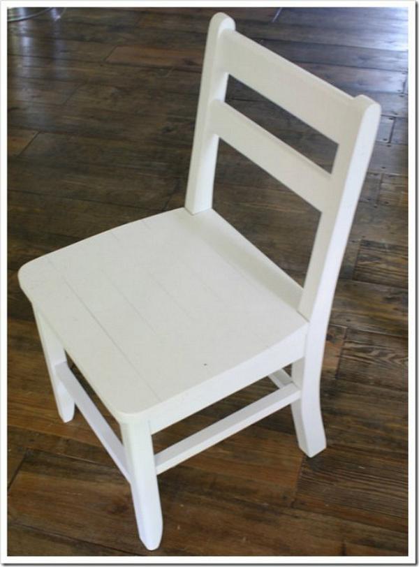 DIY Shabby Chic Cottage Dining Chair