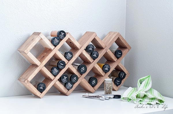 DIY Spice Rack