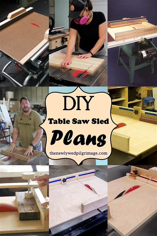 DIY Table Saw Sled Plans