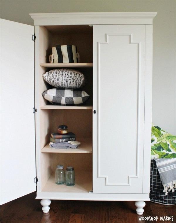 DIY Wardrobe Armoire