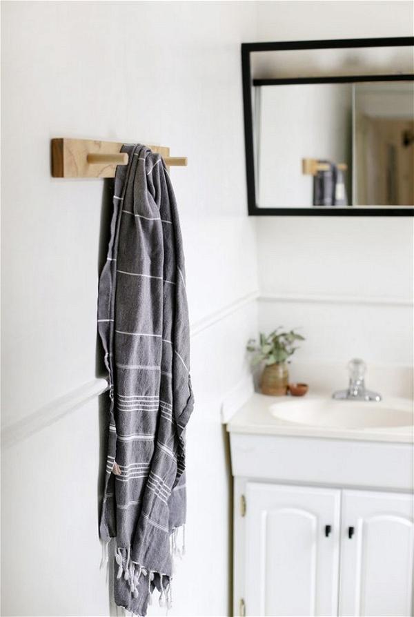 Wooden Towel holder