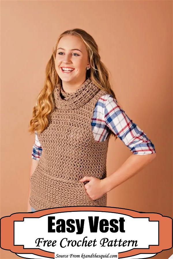 Easy Crochet Vest Pattern