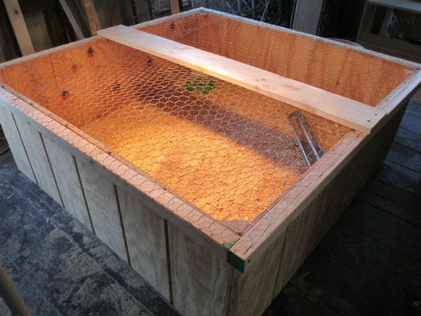 Easy DIY Chicken Brooder