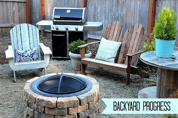 Easy Stone DIY Fire Pit
