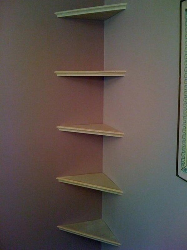 Floating Corner Shelves 1