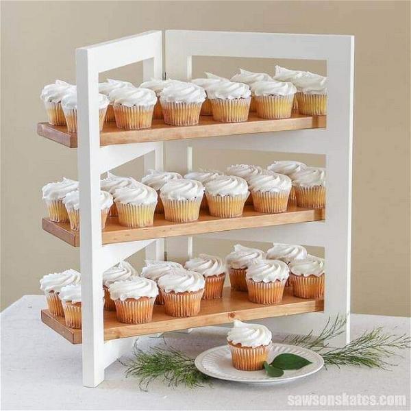 Folding Cupcake Stand