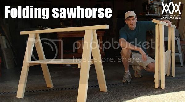 Folding Sawhorse