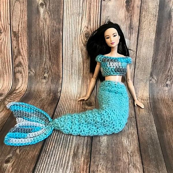 Barbie Cobble Stitch Mermaid