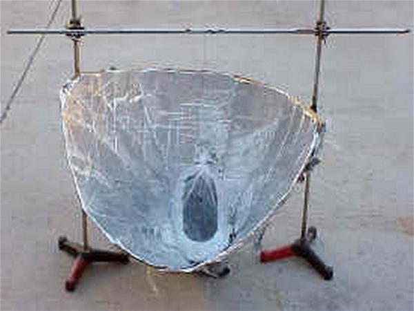 Funnel Solar Cooker