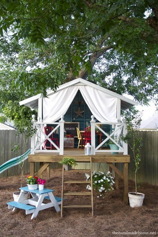 Handmade Hideaway Treehouse