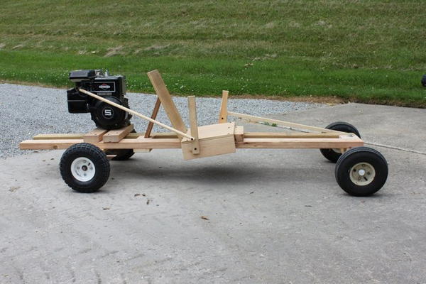 Homemake Wooden GoKart 2.0