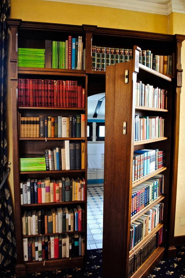 How To Build A Secret Bookcase Door