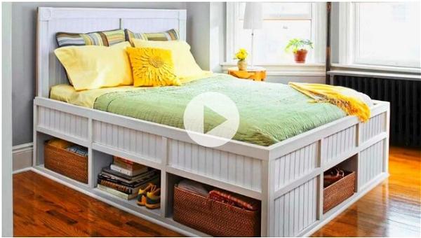 How To Build A Storage Bed