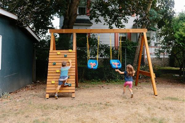 How To Build A Wooden Swing Set