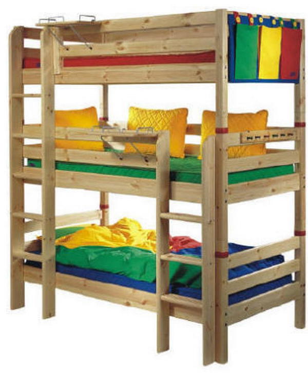 How To Build Triple Bunk Bed