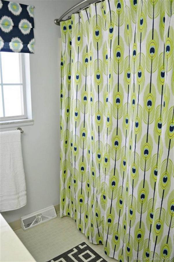 How To Make A Grommet Topped Shower Curtain
