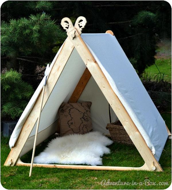 How To Make A Viking Play wooden toy Tent