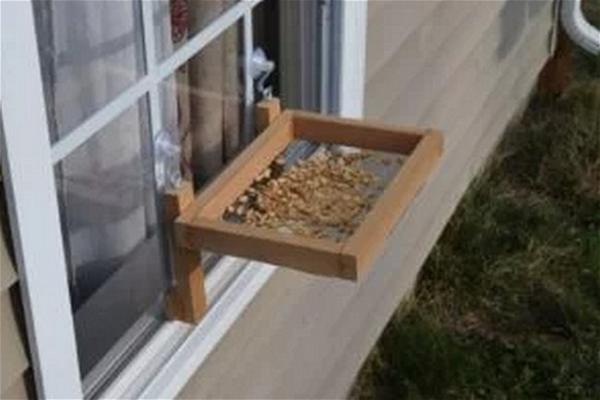 How To Make A Window Bird Feeder