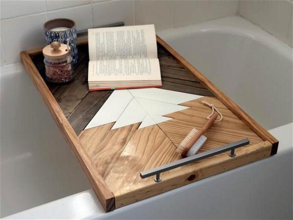 How To Make A Wood Bath Tray