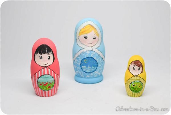 How To Make Matryoshka Nesting Dolls